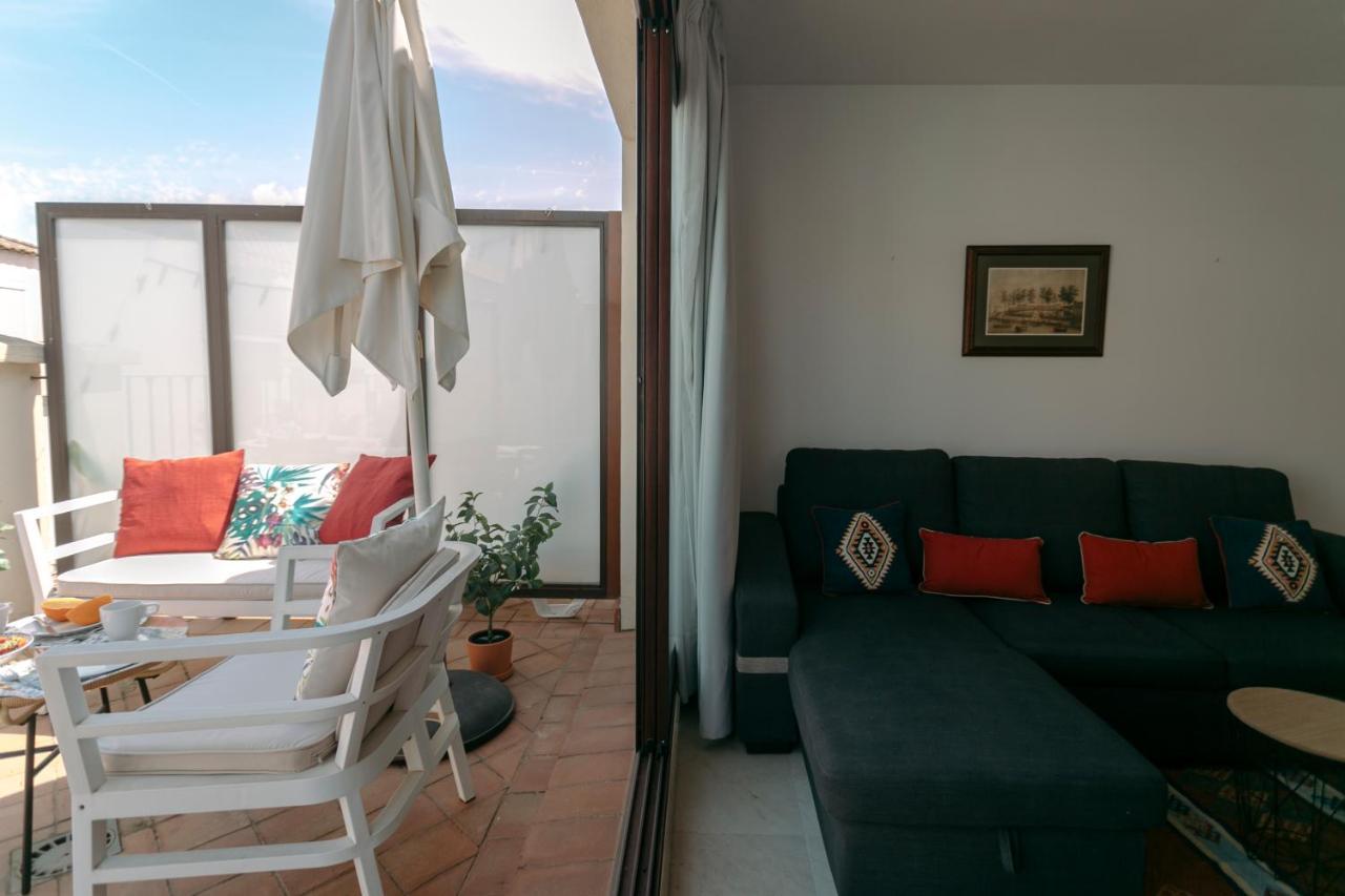 セビリアO&L Lumbreras: Bright Duplex With Private Terraceアパートメント エクステリア 写真