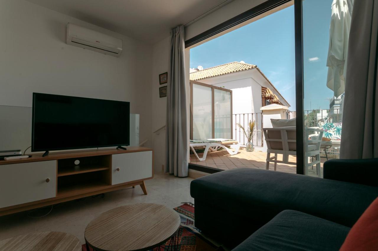 セビリアO&L Lumbreras: Bright Duplex With Private Terraceアパートメント エクステリア 写真